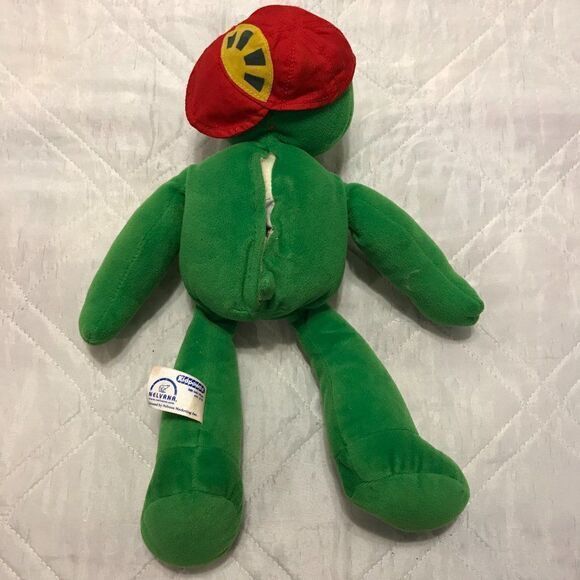 Talking Franklin Turtle 12” Plush Kidpower Nelvana Vintage 1986 and still works - Picture 2 of 8